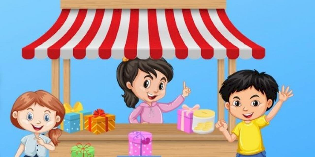 Bursa'da girişimci çocuklar pazarda!