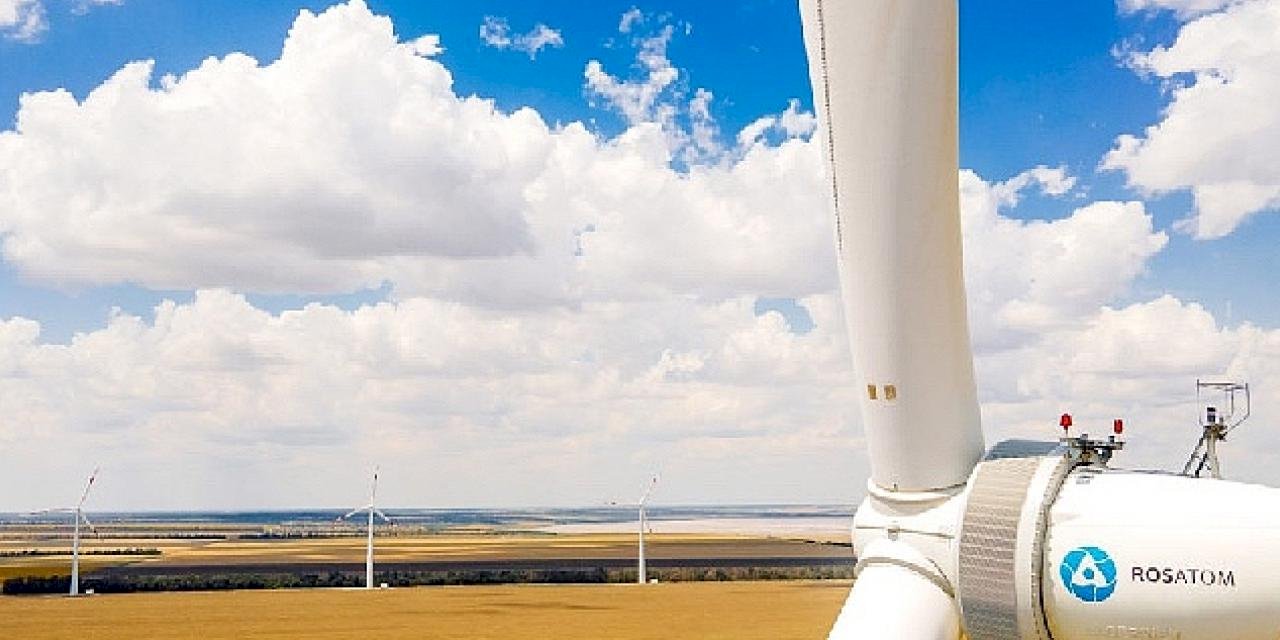 Rosatom'un Rüzgâr Enerjisi Kapasitesi 1 GW'a Ulaştı