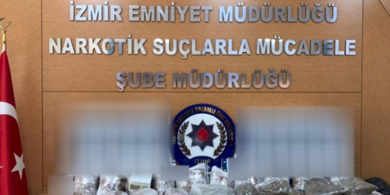 İzmir Emniyeti'nden uyuşturucu operasyonu
