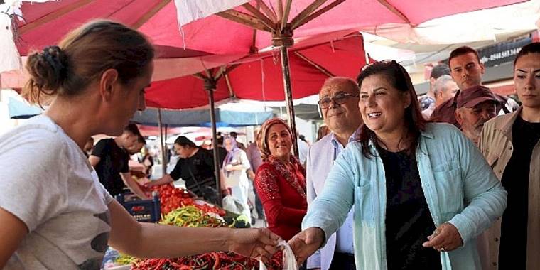 Başkan Çerçioğlu Germencik'te Vatandaşlarla Bir Araya Geldi