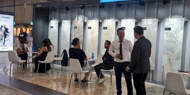 Ermaş'tan Marmomac'ta Tyana ve Spica Çıkartması