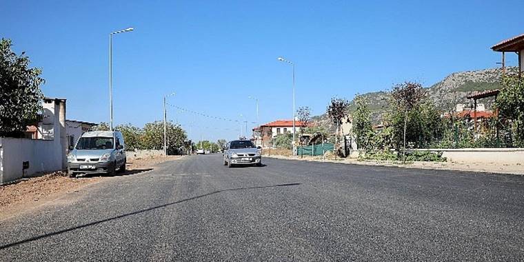 Düğerek'te Sıcak Asfalt Çalışması Tamamlandı