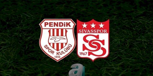 Pendikspor - Sivasspor CANLI İZLE (Pendikspor - Sivasspor maçı canlı)