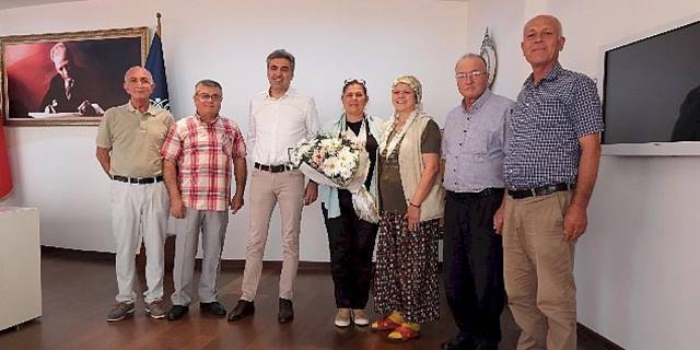 Kuyucak Tarımsal Kalkınma Kooperatifi'nden Başkan Çerçioğlu'na Ziyaret