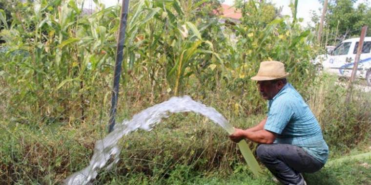 Antalya'da susuz topraklar suyla buluşmaya devam ediyor