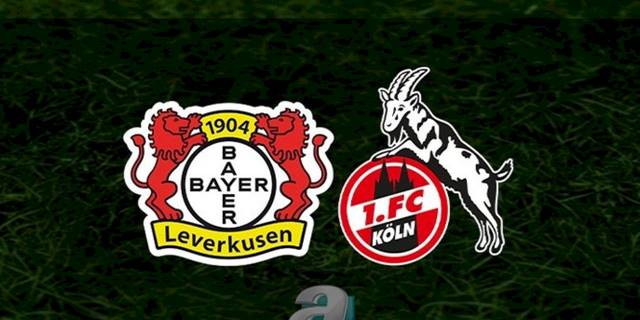 Bayer Leverkusen - Köln maçı ne zaman, saat kaçta ve hangi kanalda? | Almanya Bundesliga