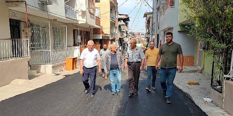 Karabağlar'da Asfaltlamalar Dur Durak Bilmiyor