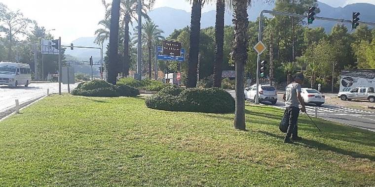 Kemer'de Temizlik Çalışmaları