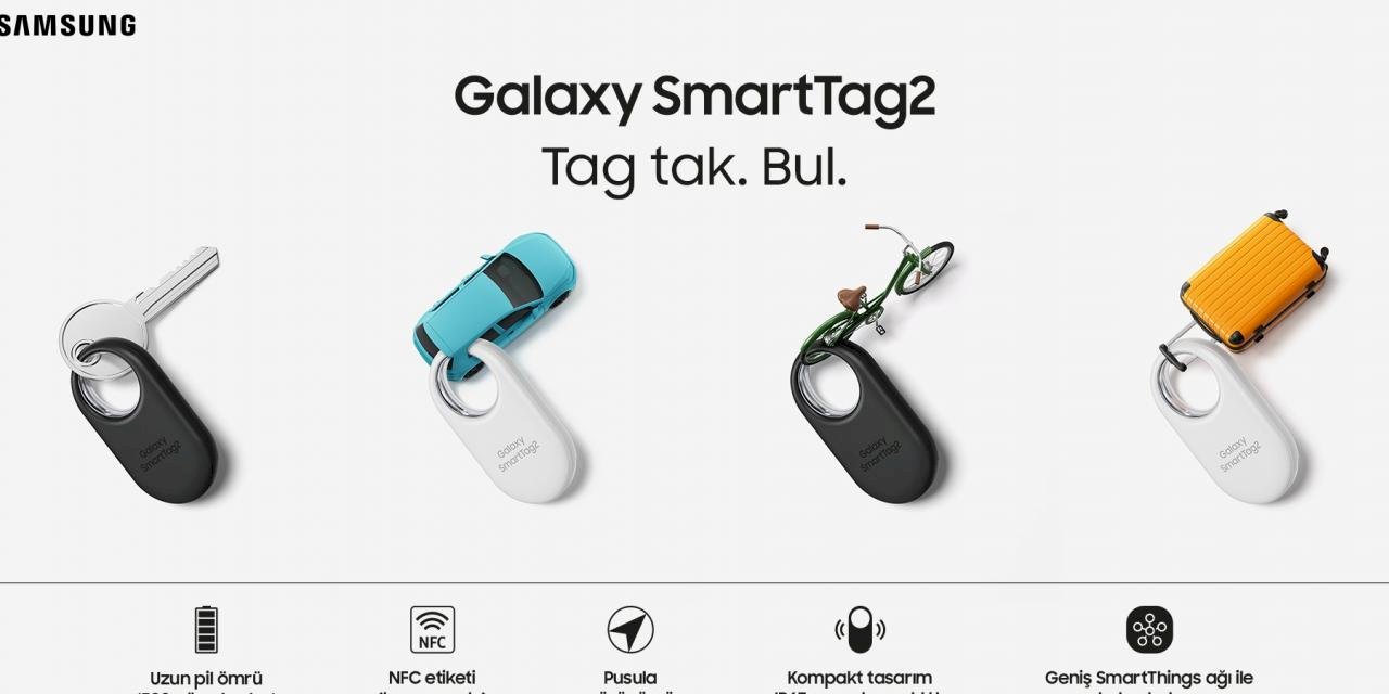 Samsung’dan Yeni Takip Cihazı: Galaxy SmartTag2