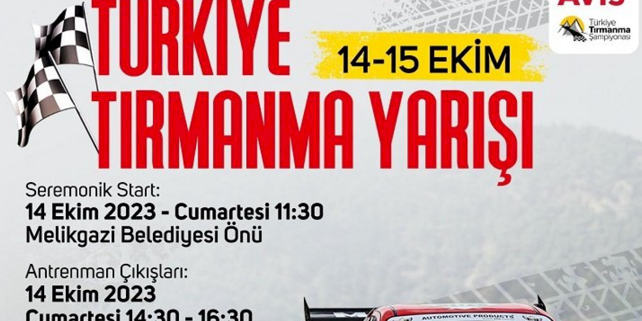 Melikgazi Tırmanma Yarışı için geri sayım