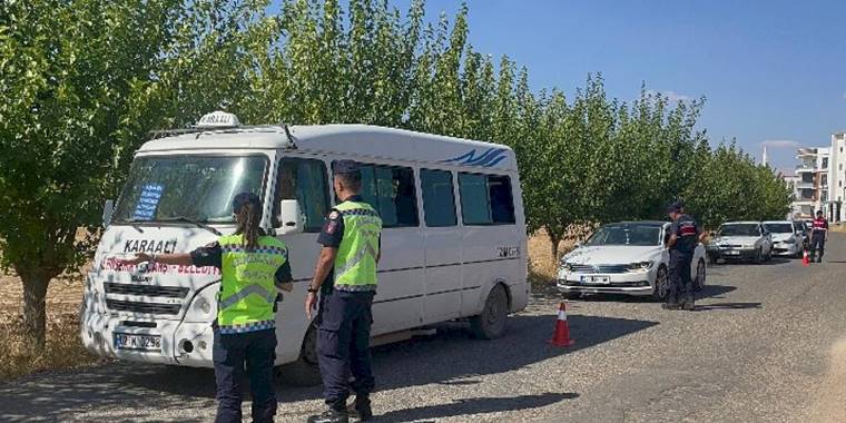 Adıyaman'da jandarmadan sıkı denetim