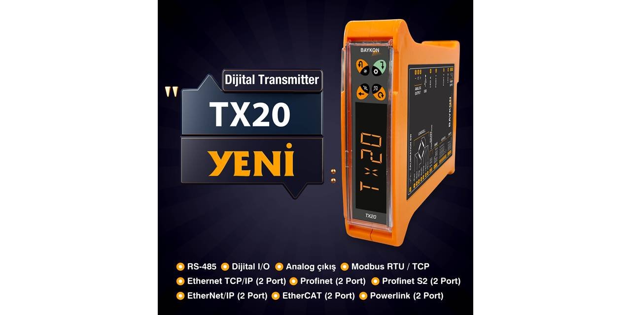 YENİ ÜRÜN ! Baykon’dan Yüksek Hız ve Doğruluğa Sahip Dijital Transmitter !