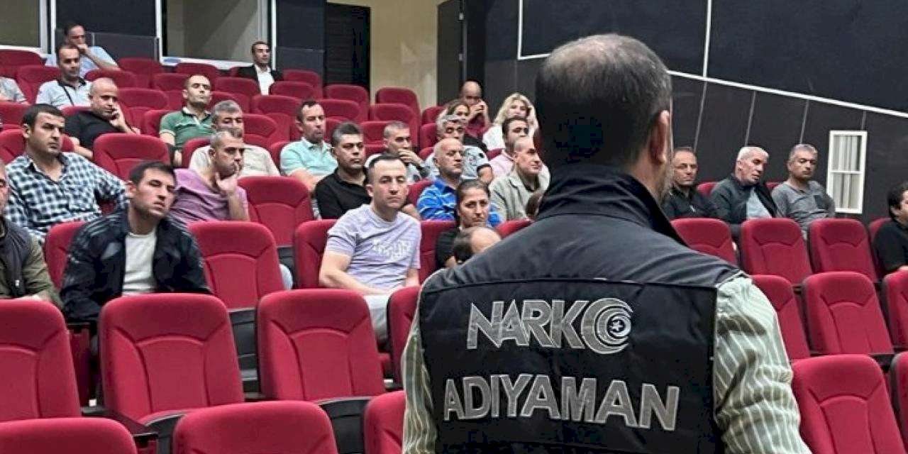 NARKO Adıyaman'dan UYUMA bilinçlendirmesi