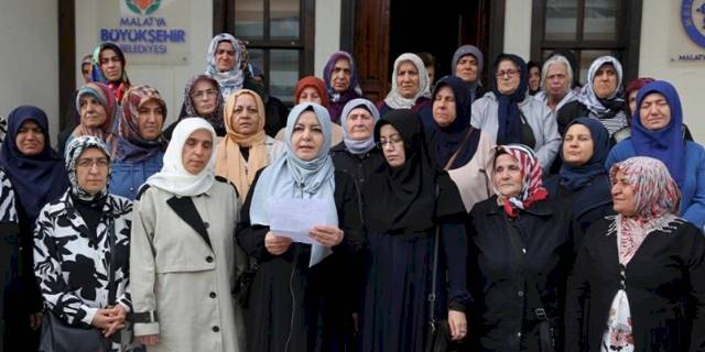 Malatyalı kadınlardan İsrail vahşetine 'dur' çağrısı