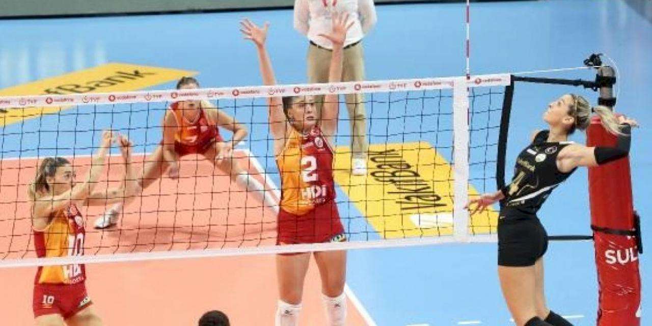 VakıfBank, Galatasaray'a set vermedi