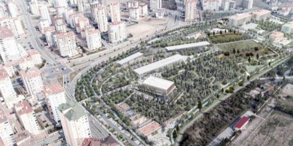 Talas Millet Bahçesi hızla ilerliyor