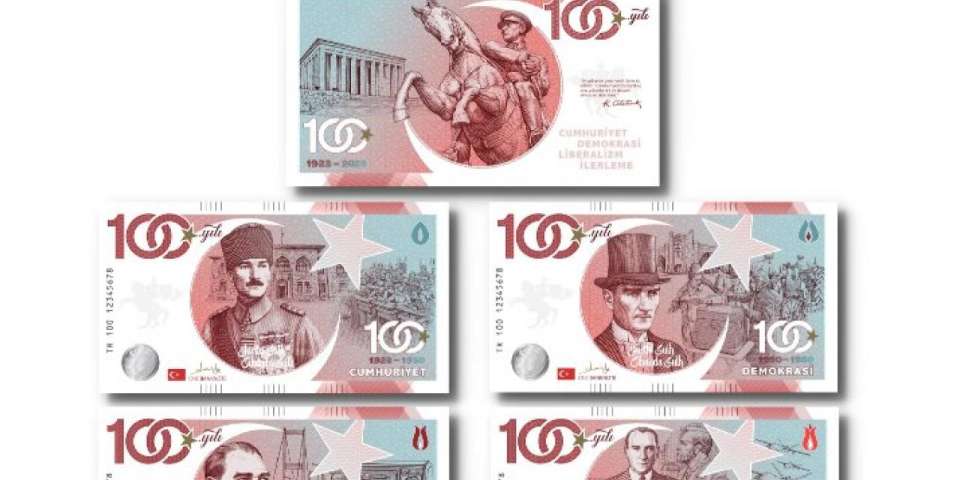 Cumhuriyet’in asırlık öyküsüne hatıra banknot