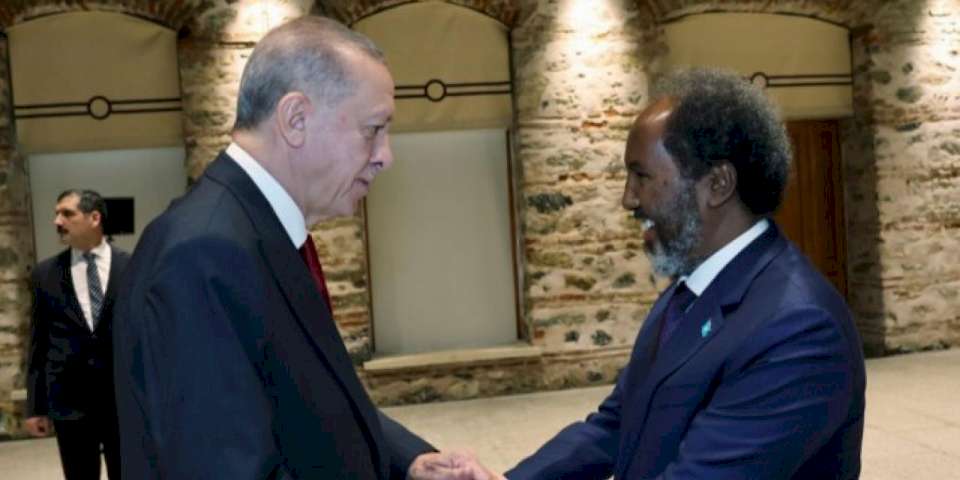 Cumhurbaşkanı Erdoğan, Somalili mevkidaşıyla görüştü