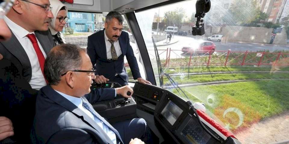 Kayseri'de işler 'ray'ında gidiyor