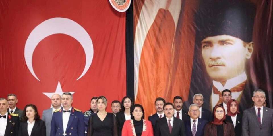 Kayseri Valiliği'nden 100'üncü yıl resepsiyonu