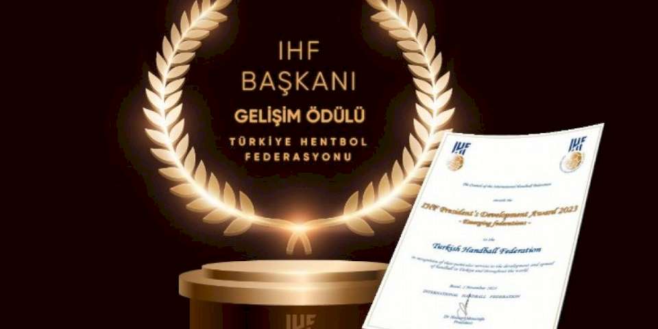 THF'ye IHF’den 'Gelişim' ödülü