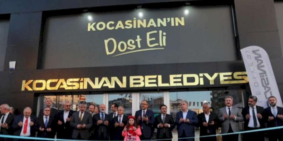Kayseri Kocasinan'da Dost Eli Mağaza açıldı