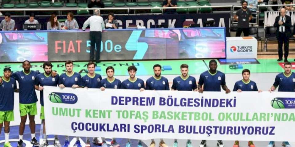 TOFAŞ'tan 'Umut Kent' pankartı