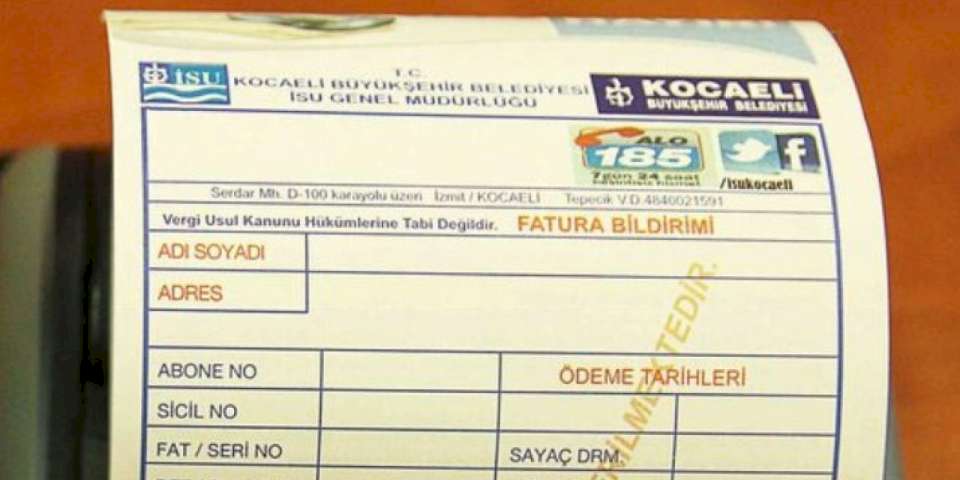 İYİ Parti Kocaeli'de su fiyatlarını gündeme taşıdı