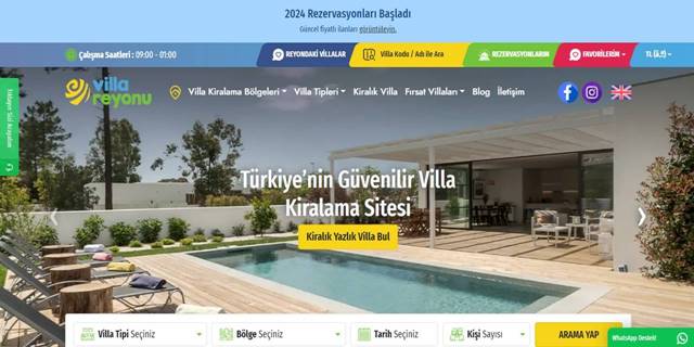 Villa Kiralama Bilmeniz Gereken Her Şey