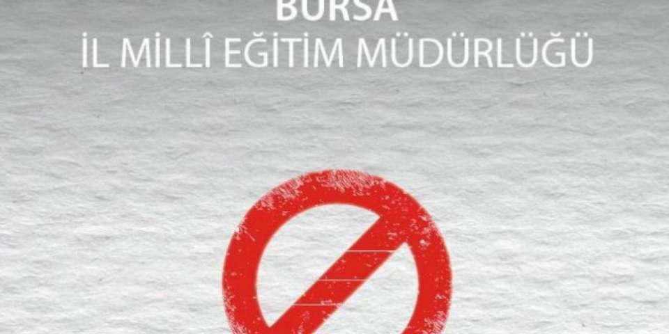 Bursa İl Milli Eğitim'den boykot kararı