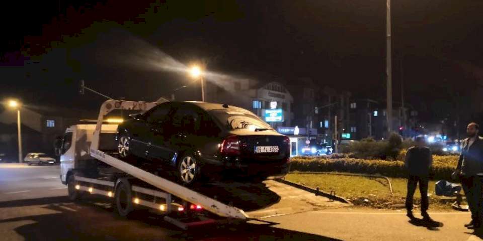 Düzce'de trafik kazası: 1 yaralı