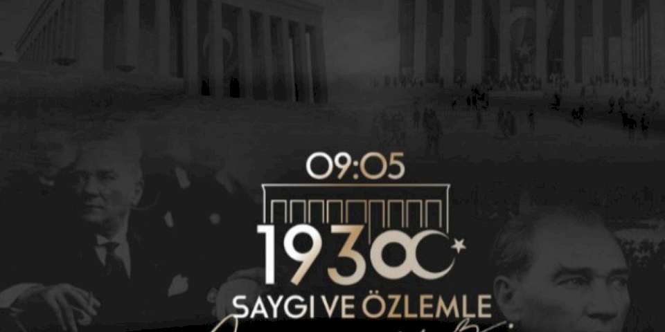 Atatürk'ü saygıyla anıyoruz (CANLI)