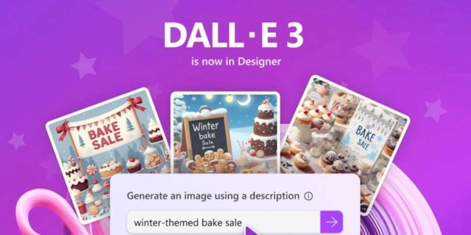 Microsoft Designer, DALL-E 3 Desteği Kazandı