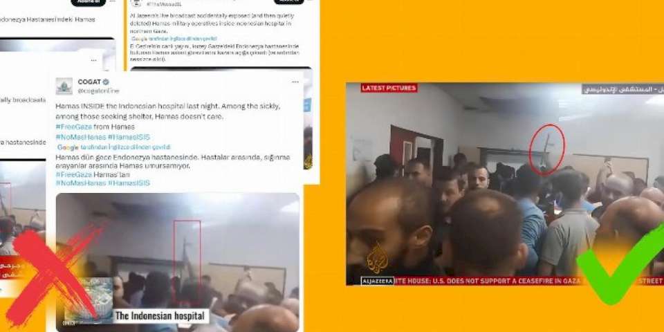 Hastane saldırısındaki görüntüler silah değil!