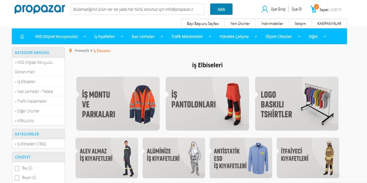 Birbirinden Kaliteli İş Kıyafeti ve iş Elbiseleri Bu Adreste!