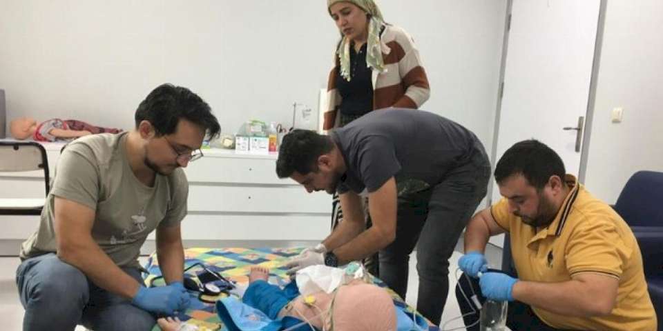 Bursa'da 17 sağlık personeli daha ÇİLYAD eğitiminden geçti