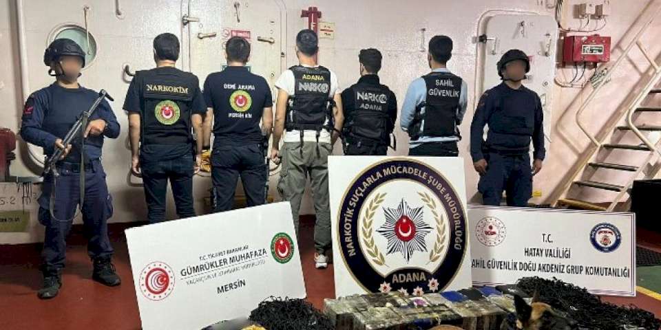 Yumurtalık Limanı’nda 50 kilogram kokain ele geçirildi