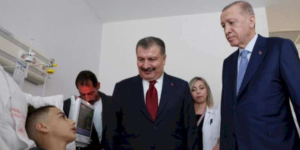 Cumhurbaşkanı Erdoğan'dan Gazze’den getirilen hastalara ziyaret
