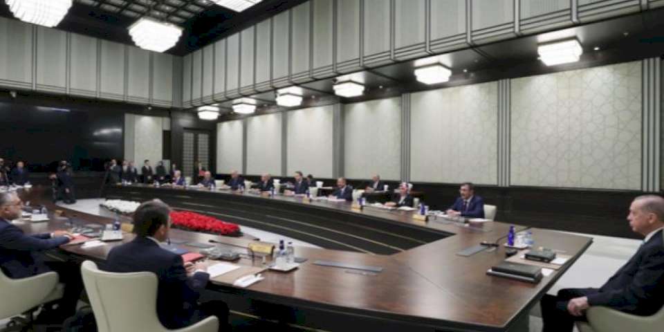 Kabine bugün Beştepe'de toplanıyor