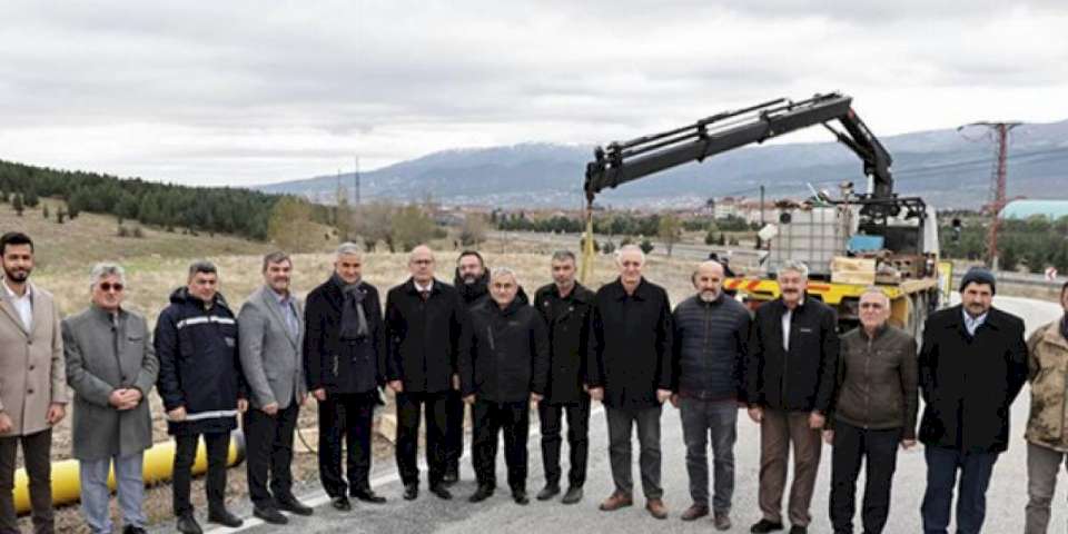 Kütahya'da Seyitömer doğal gaza kavuşuyor