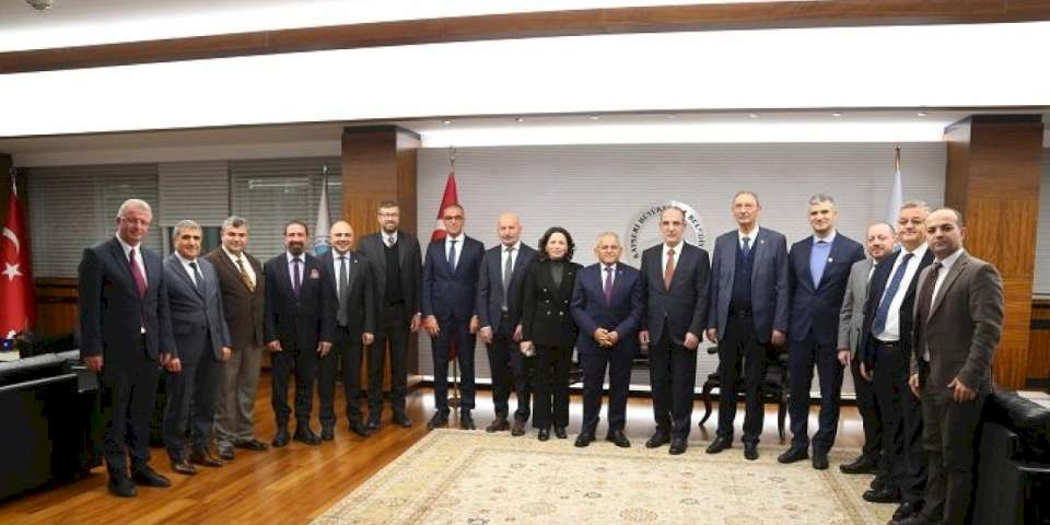 İslam Kalkınma Bankası'ndan Kayseri Büyükşehir'e ziyaret