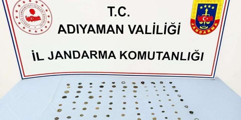 Adıyaman Jandarması'ndan tarihi eser operasyonu