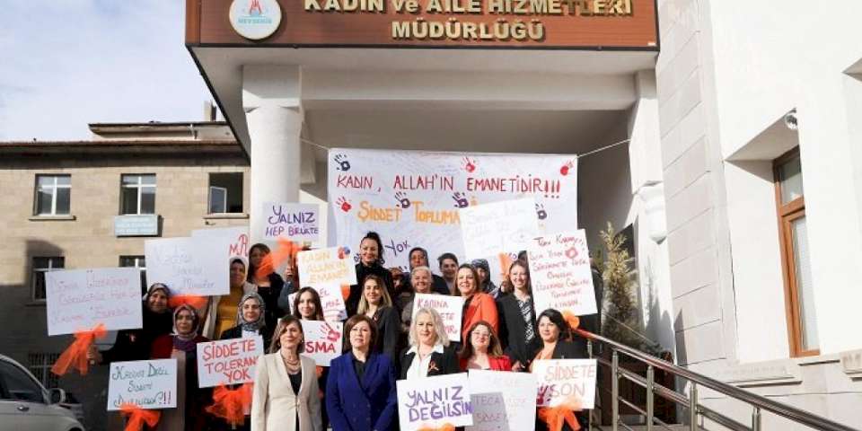 Nevşehir Belediyesi'nden kadına şiddete mücadele programı