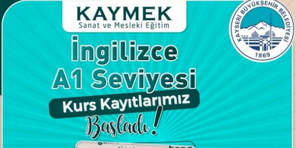 KAYMEK İngilizce kursları başlattı