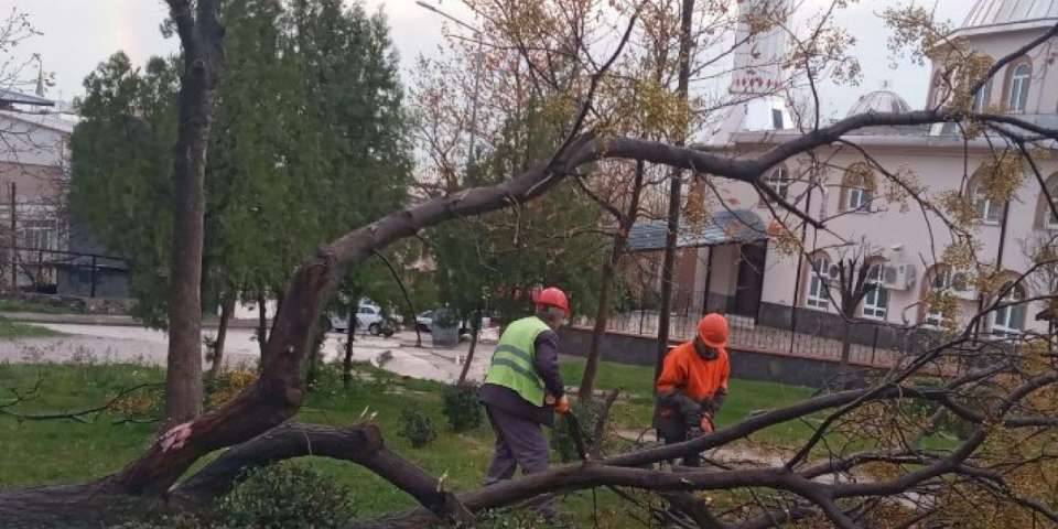 Bursa'da eğitime lodos engeli