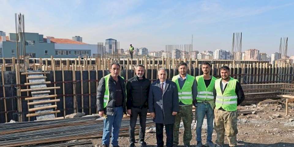 Mustafa Yalçın'dan Kayseri Talas Eğitim Kampüsü'ne takip