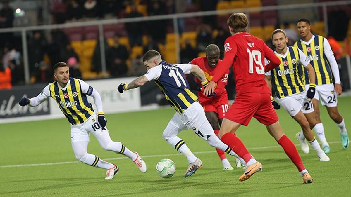 Fenerbahçe, Nordsjaelland'e farklı mağlup oldu 6-1