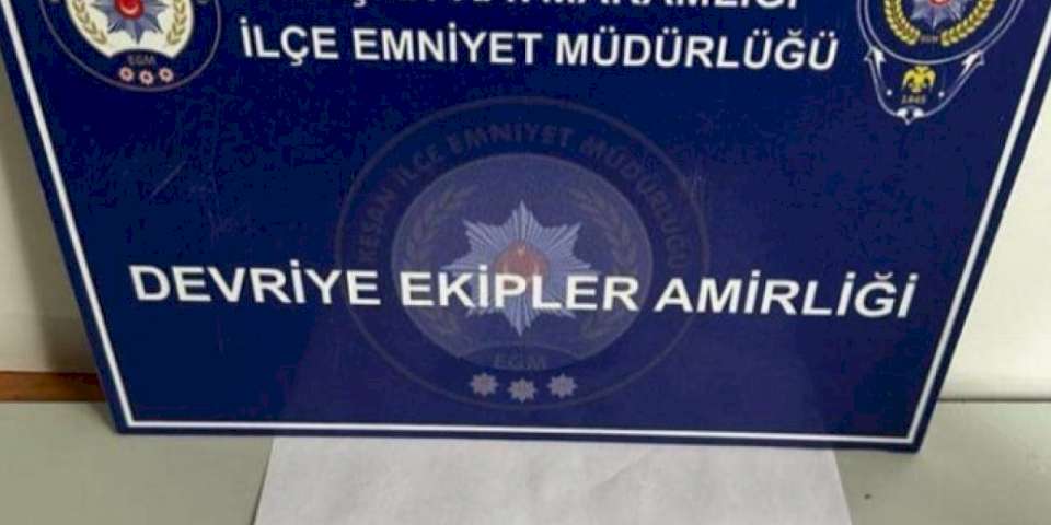 Keşan'da  sentetik ecza ele geçirildi