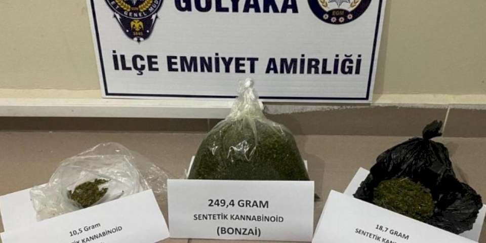 Düzce Gölyaka'da uyuşturucuya 1 tutuklama