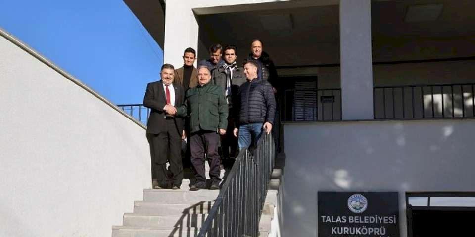 Kayseri Talas Kuruköprü'ye yeni sosyal tesis